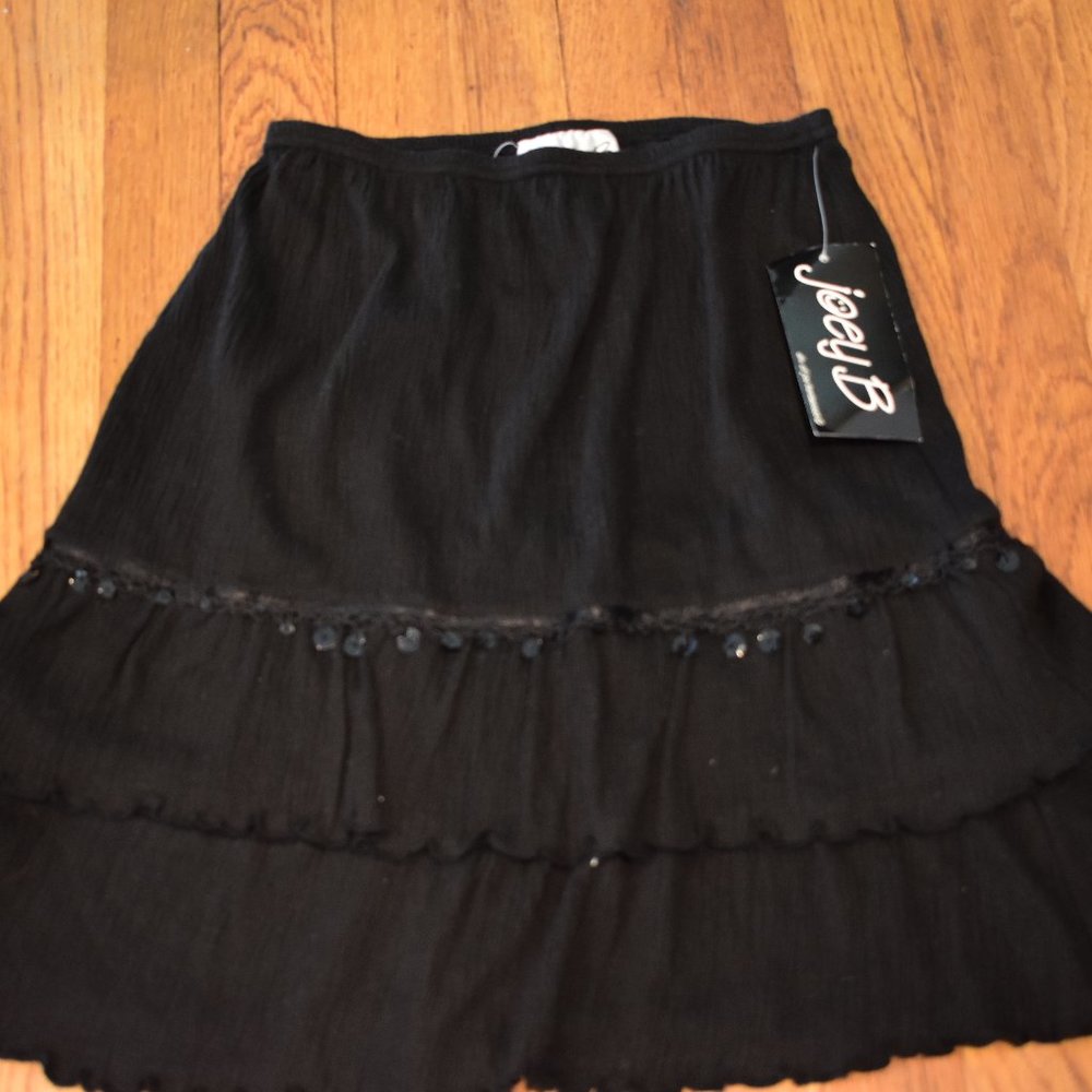 NWT Joey B Black Skirt Size Medium